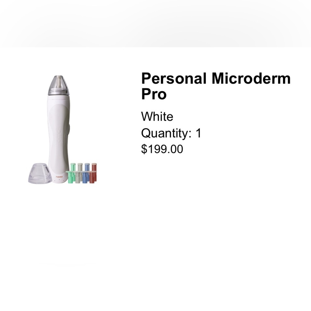 BRAND NEW! Never opened, PMD Personal Microderm Pro-White with different Discs